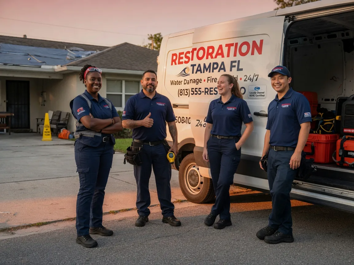 Water Damage Restoration company in Line Lexington, PA