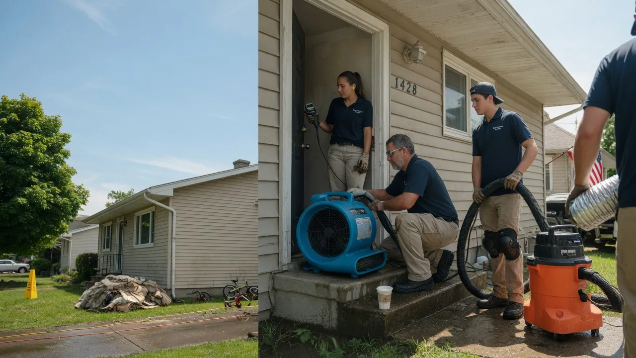 Water Damage Restoration in Line Lexington, PA near me